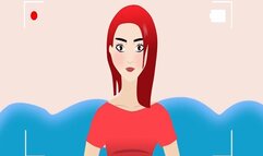 Monster Vampire Drains Blind Caroline pierce