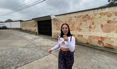 FETISH LOONER - BIG BALLONS - OUTDOOR