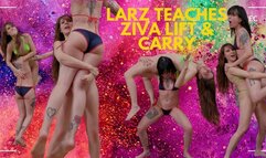 4K Ziva Fey - Larz Teaches Ziva Lift And Carry