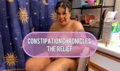 Constipation Chronicles The Relief!