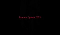 Bunions in pink skirt