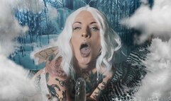 Bored Angel Plays With Transparent Cock