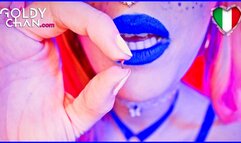 Gigantessa umilia il suo fan minuscolo_Giantess humiliates her tiny fan (ENG subtitles)