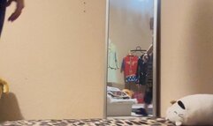 Carissa in morning warm-up workout