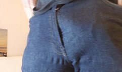 Big visible dick print