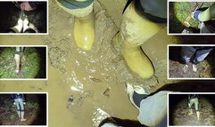 Loser Slave in Sneakers vs Kinky in Boots