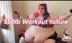 550lb SSBBW Workout Attempt