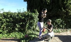 Intense Bondage Walk Training Lesson for Roxy - Part 1 mp4 HD