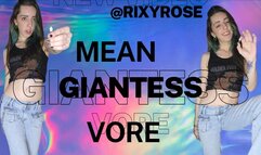 Mean GIANTESS Vore