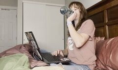 Desperation and pee play