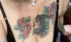 Winston 100s - Close-up - Triple Puffs, Dangling, Coughing, Deep Inhales, Nose exhales, Smoke rings, Lipgloss