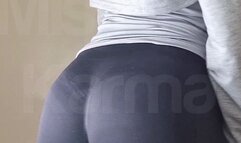 Ass Worship in Gym Leggings