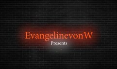 Evangelines Clear Wrap Struggling Bondage on Bed