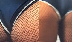 Total Domination (stinkface, head scissor holds and low blows)