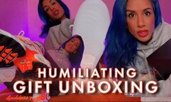 Humiliating Gift Unboxing