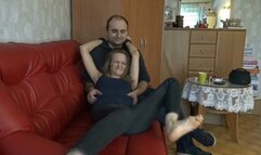 Compilation tickling upperbody new model Hachi