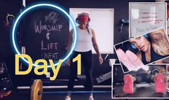 WORSHIP AND LIFT - YOUR FIRST DAY TO GETTING UNFAT
