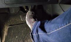 Driving in Nike Juniper Sneakers