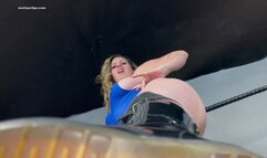 MW-1374 Mutiny Crushes Your Balls! Mixed Wrestling Femdom POV
