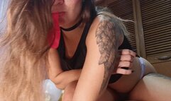 Nails pop pink balloon