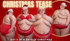 Lace Christmas Striptease