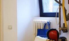 A glimpse into a heavy smoker’s morning - cigarette, coffee and morning cough