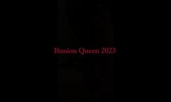 bunions and floral dress