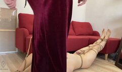 Wax play with my new slave - [FHD MOV]