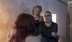 Sofi's Slut Training Parts 1, 2 and 3 - with Mistress Selina Morgan and Mistress Lucy Faire