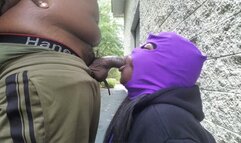 Lunch break deepthroat