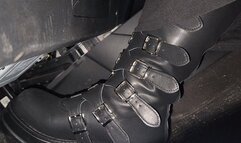 Long Drive in Gothic Boots