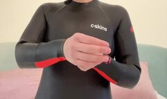 Getting horny in my Wetsuit