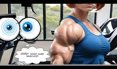 Grad School Gym Domme Muscle Domme