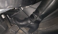 Coffee Run in Heeled Knee High Boots (Part 2)