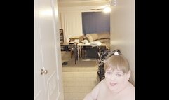 Hallway Waddle & Show off