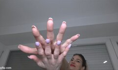 comparing body parts between two sisters