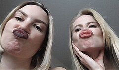 OUR DARK LIPS MILORA VS BLONDY999