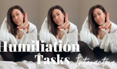 Humiliation Tasks - interactive