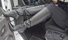 Hard Revving Ford Transit Stiletto Boots