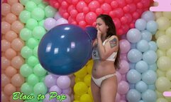 Alice B2P Sapphire Blue Symphony