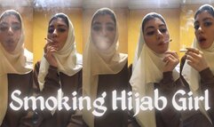 Smoking Hijab Girl
