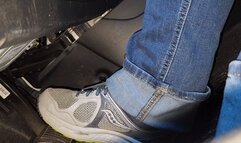 Driving in Saucony Sneakers 2