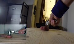 Time to Use a Meat Tenderizer on His Balls!