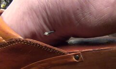 Riley Dangles Her Tiny Man!