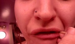 Chicken Wing Dinner - Teeth Picking