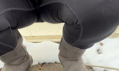 Snowy Outside Piss
