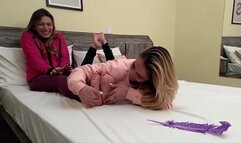 Marcia And Melissa's Return - MELISSA TICKLED - 4K