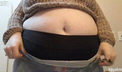 Intimate Sensual Belly Tease Rubs and Handfuls (MP4 HD)