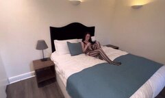 Small Gamer slut takes on 3 hung men