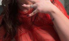 I smoke a cigarette before to go to bed